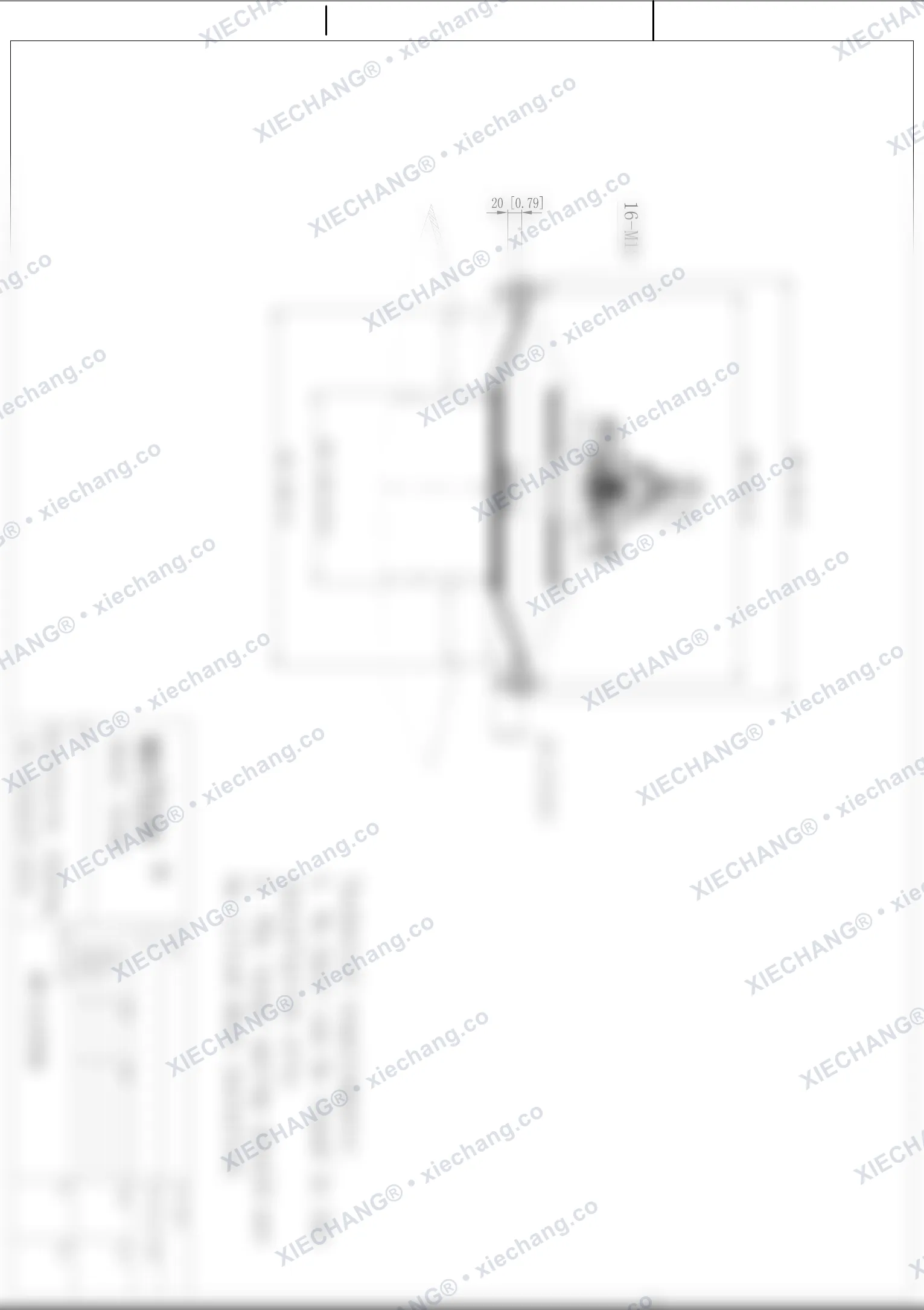 WPS-CA/EP250 · 10 inch · شیر بزرگ فوقکمفشار — نقشه نصب
