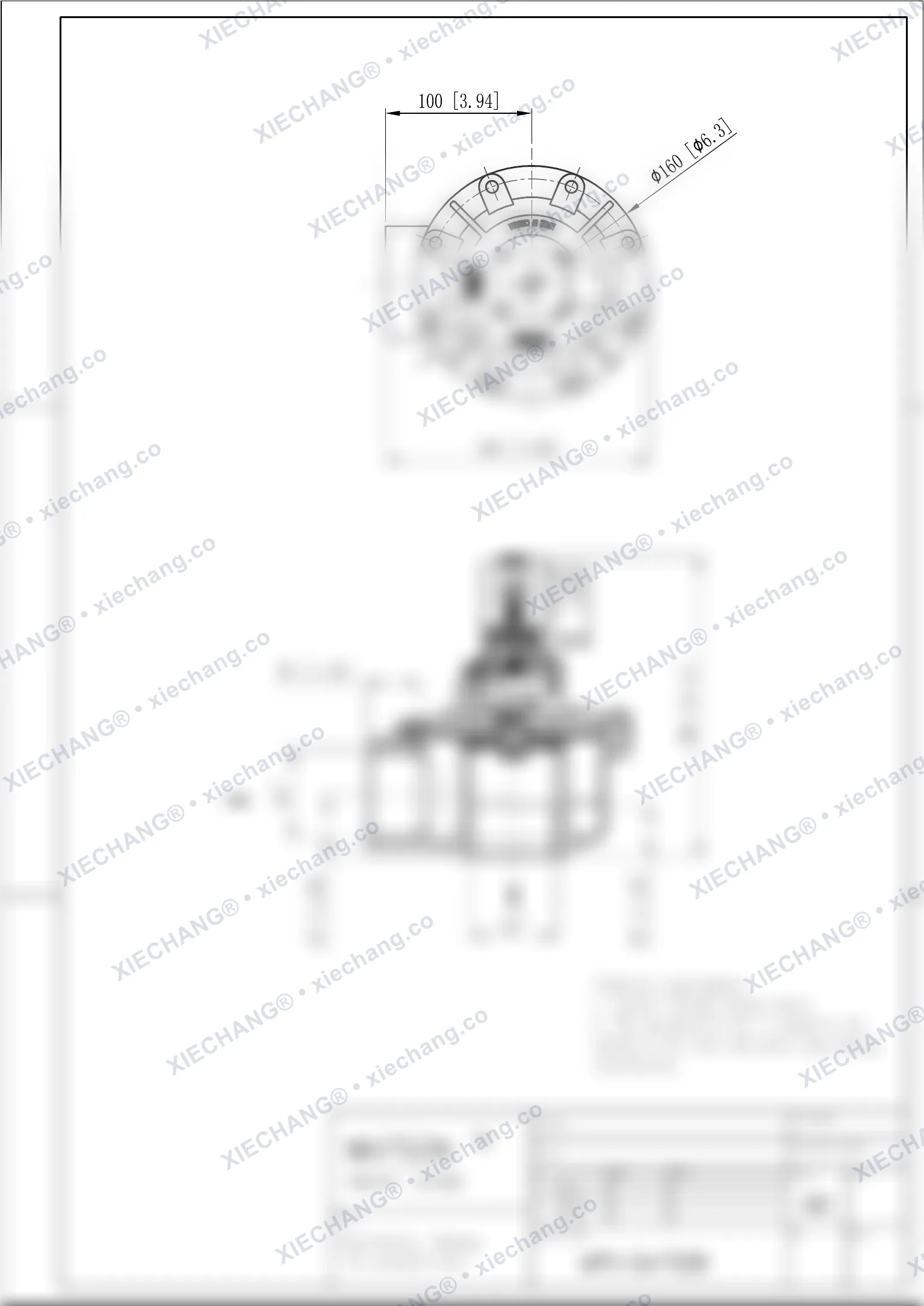 WPS-CA/TG50 · شیر زاویهدار (right-angle) — نقشه نصب