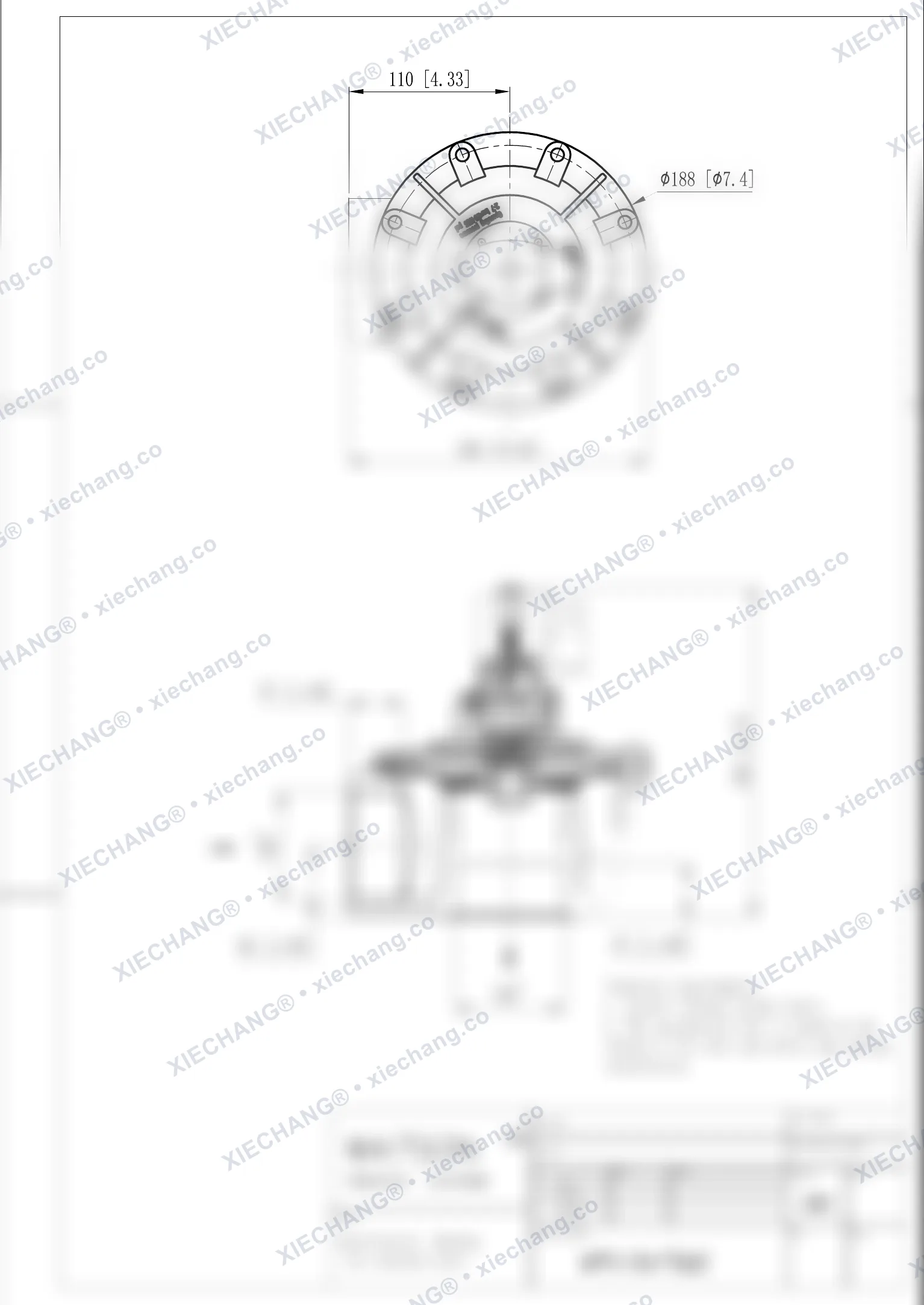 WPS-CA/TG62 · شیر زاویهدار (right-angle) — نقشه نصب